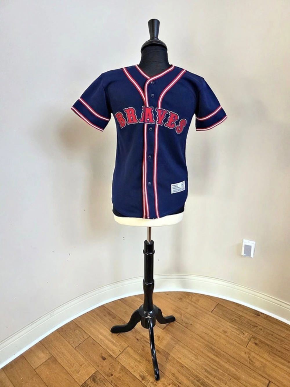 Atlanta Braves Youth Jersey S 6-7 NWT MLB True Fan Baseball